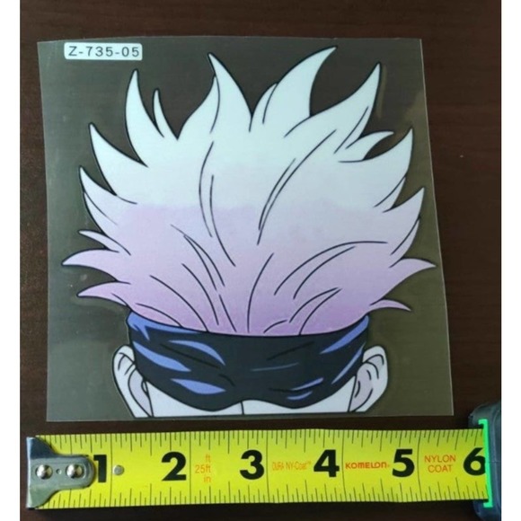 Jujutsu Kaisen Anime Gojo Peeker Car Sticker Decal - Picture 3 of 4